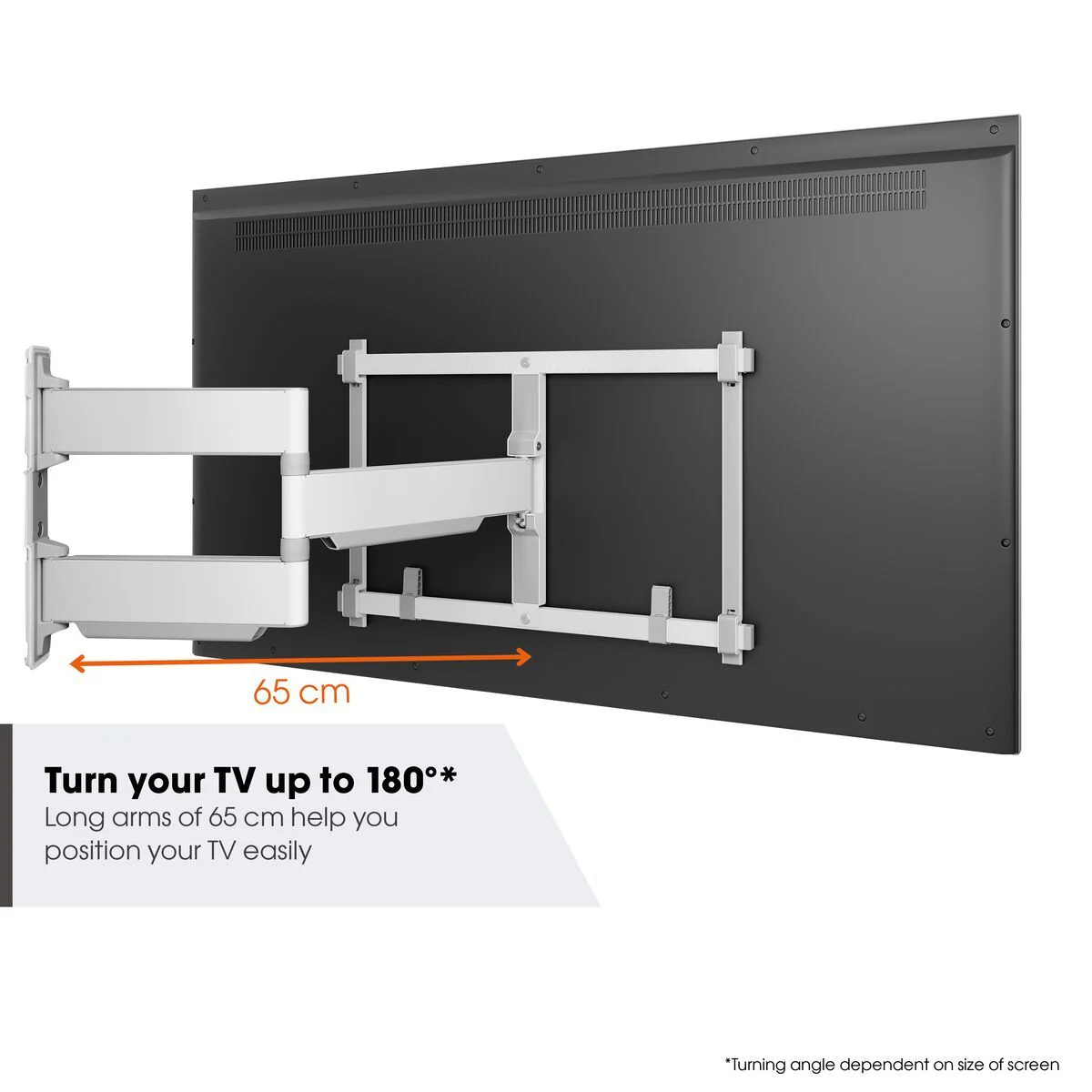 Vogels Elite TVM 5645 Full-Motion TV Wall Mount White - Image 3