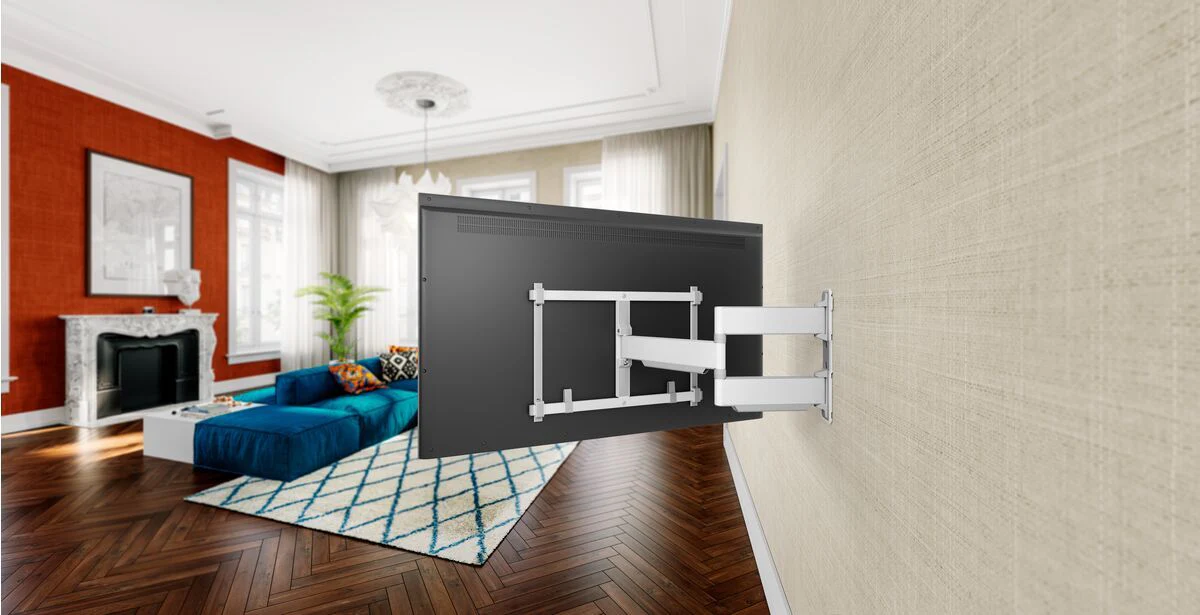 Vogels Elite TVM 5645 Full-Motion TV Wall Mount White - Image 9