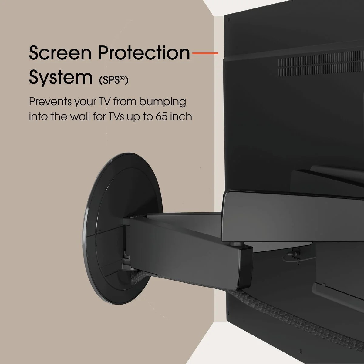 Vogels TVM 7655 Full-Motion TV Wall Mount Black - Image 3