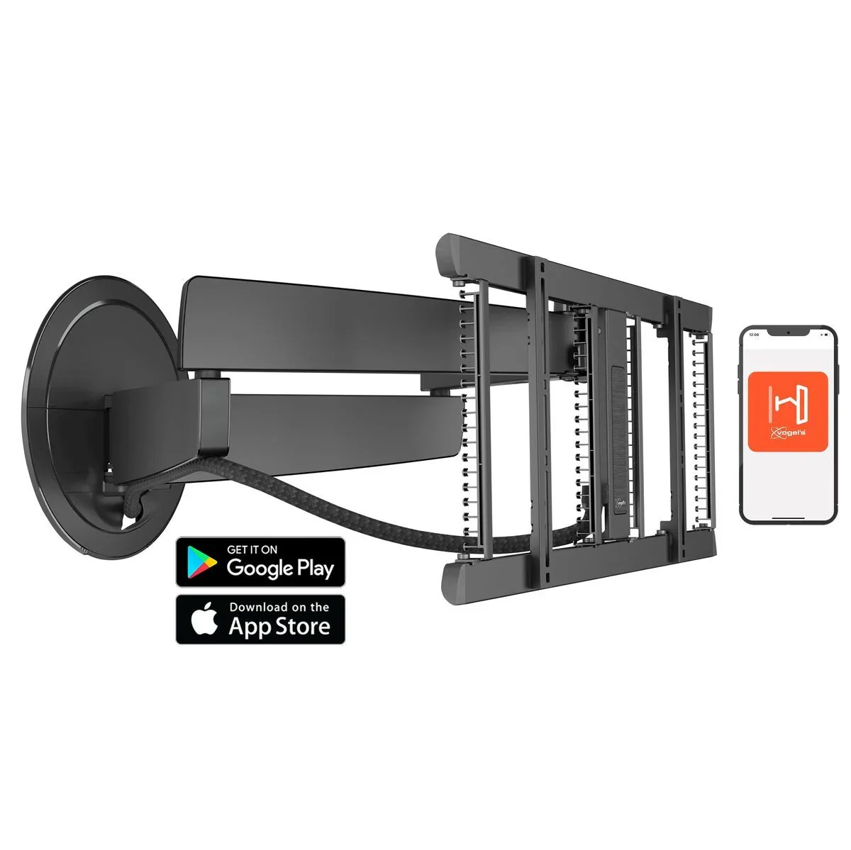 Vogels TVM 7675 Motorized TV Wall Mount Black - Image 5