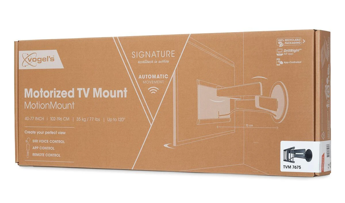 Vogels TVM 7675 Motorized TV Wall Mount Black - Image 9