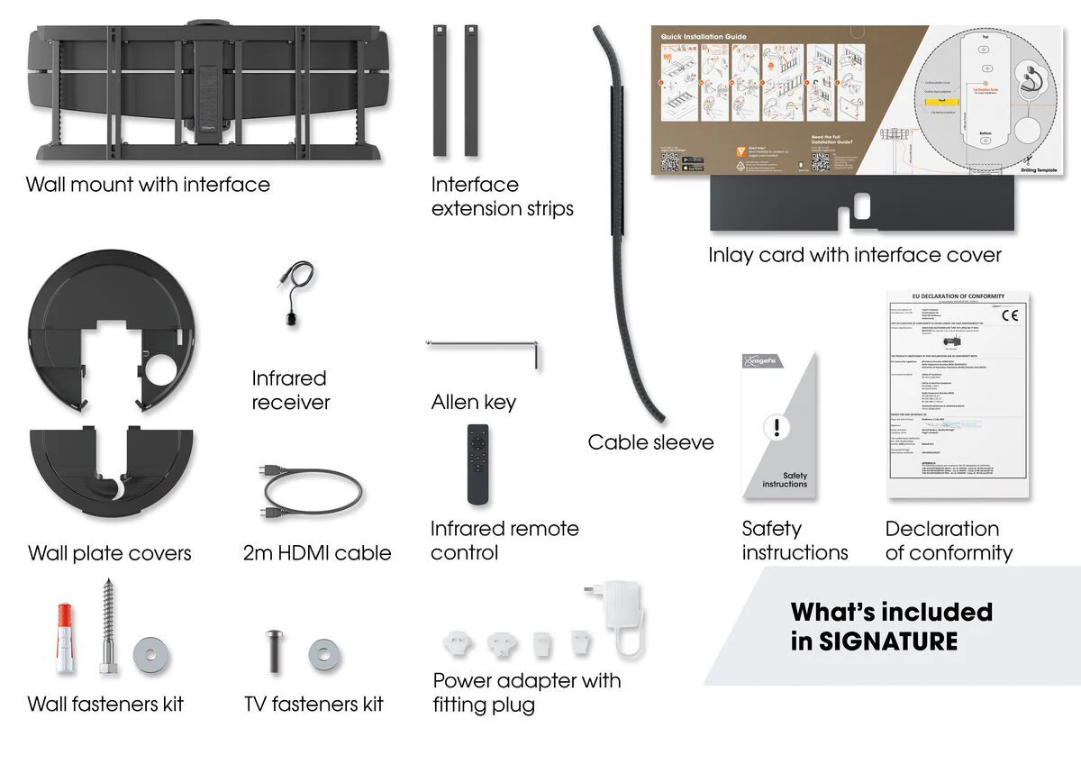 Vogels TVM 7675 PRO Motorized TV Wall Mount - Image 3