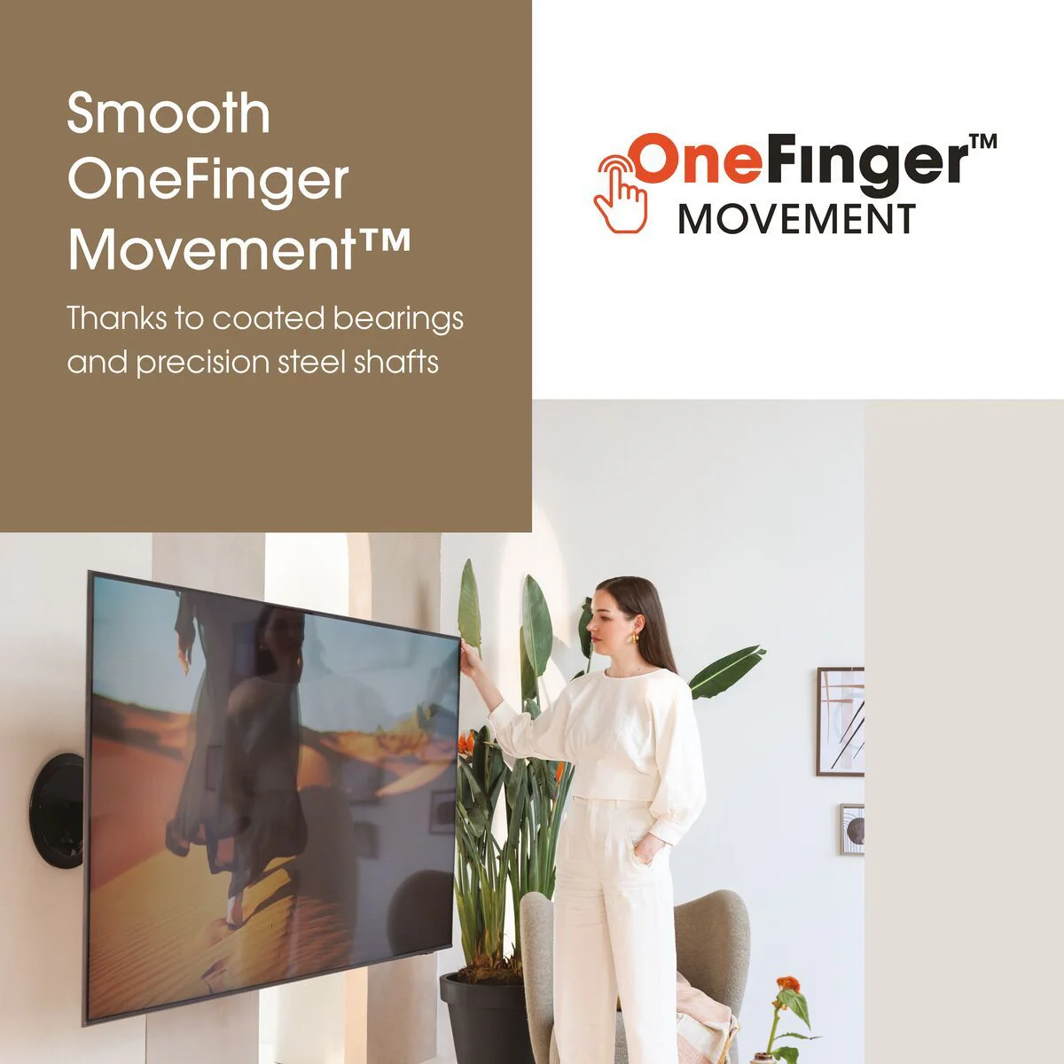 Vogels TVM7655 Display wall mount White - Image 8