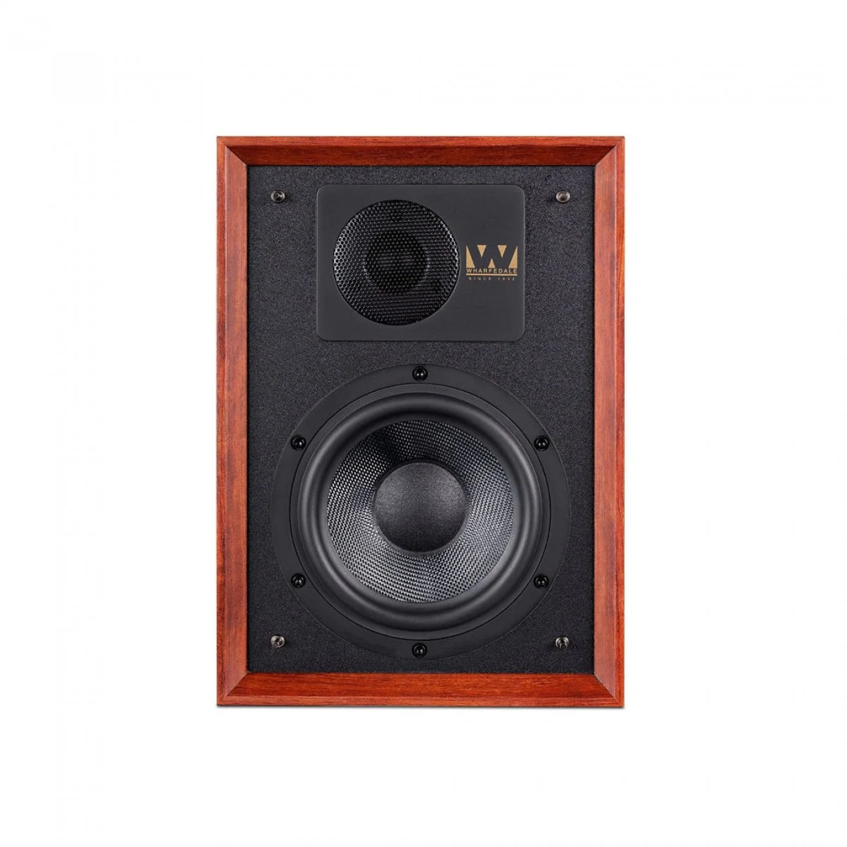 Wharfedale Denton 85 Bookshelf Speakers Pair - Mahogany - Image 2