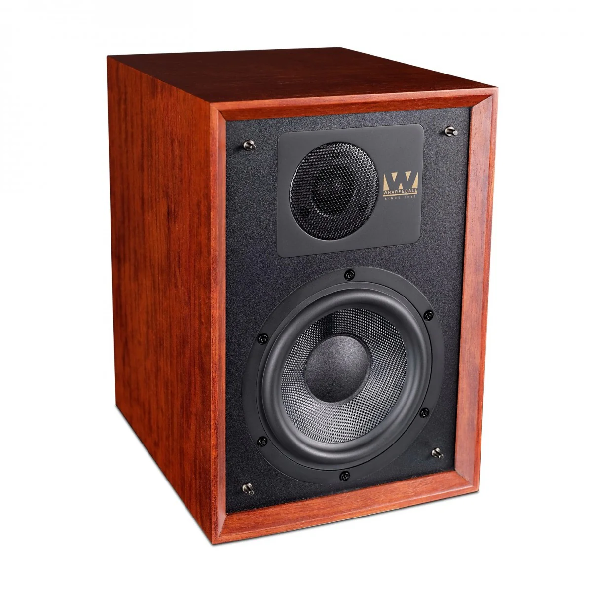 Wharfedale Denton 85 Bookshelf Speakers Pair - Mahogany - Image 5