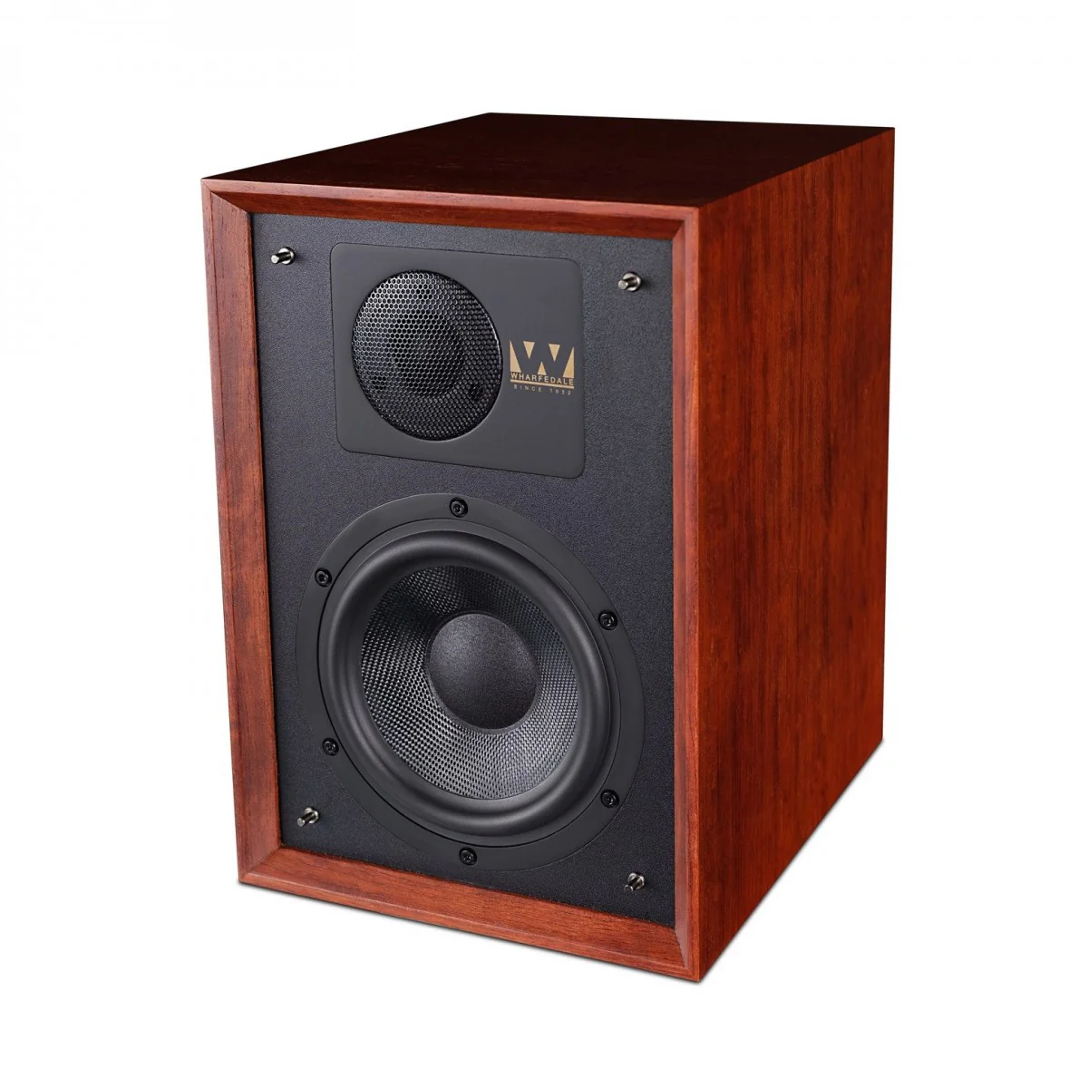 Wharfedale Denton 85 Bookshelf Speakers Pair - Mahogany - Image 6