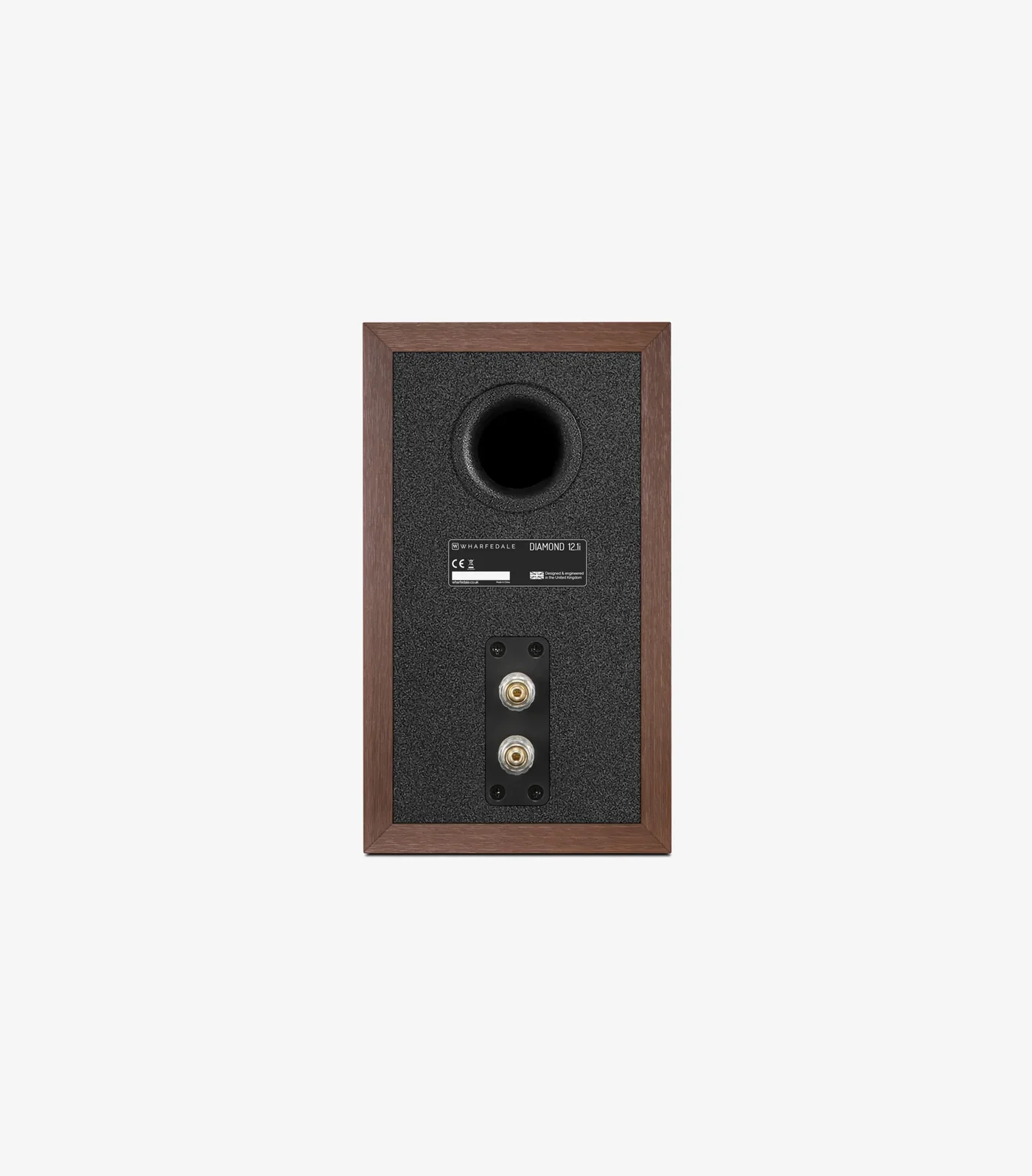 Wharfedale Diamond 12.1i Compact 2 way Standmount Bookshelf Speakers Pair - Walnut - Image 5