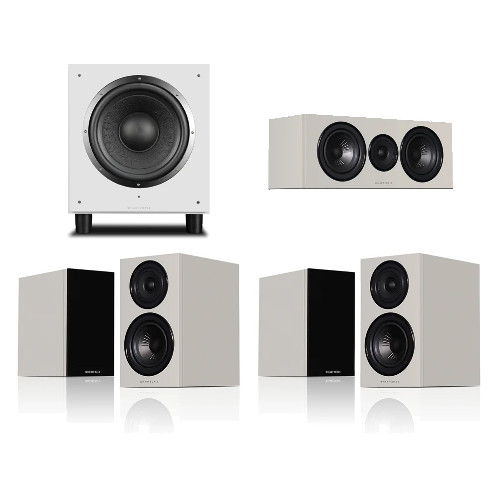 Wharfedale Diamond 12.1i HCP 5.1 Home Cinema Speaker Package - Grey