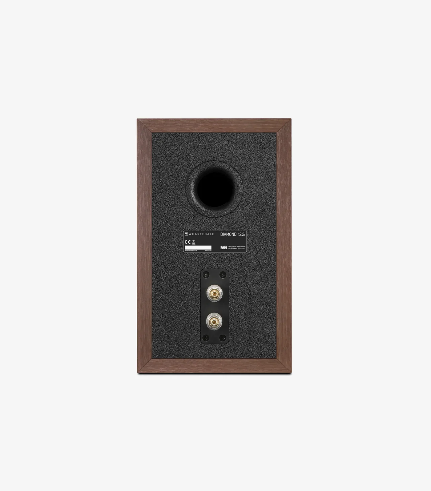 Wharfedale Diamond 12.2i Standmount Bookshelf Speakers Compact 2 way Pair - Walnut - Image 2