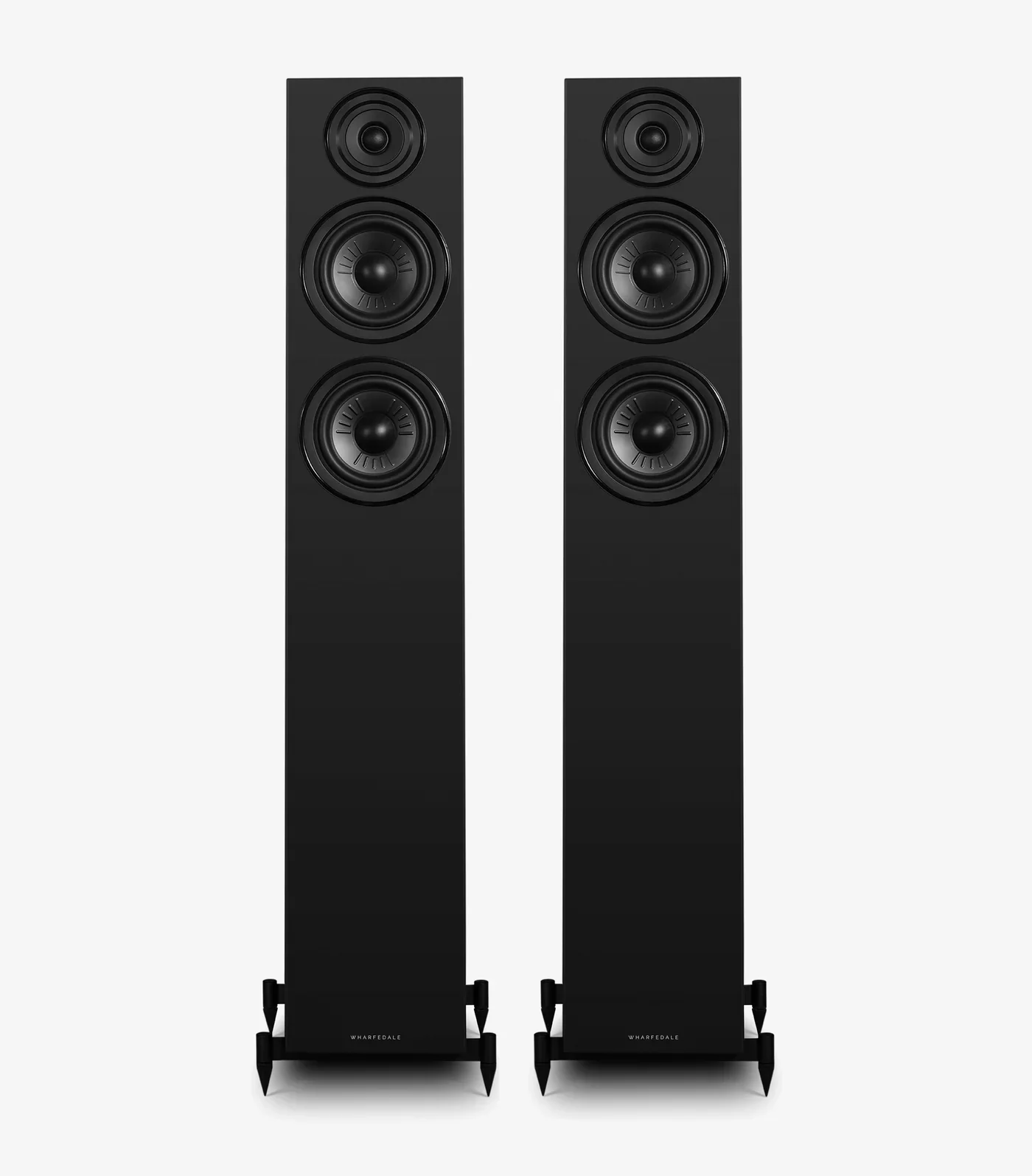 Wharfedale Diamond 12.4i Floorstanding Speakers Pair - Black - Image 2