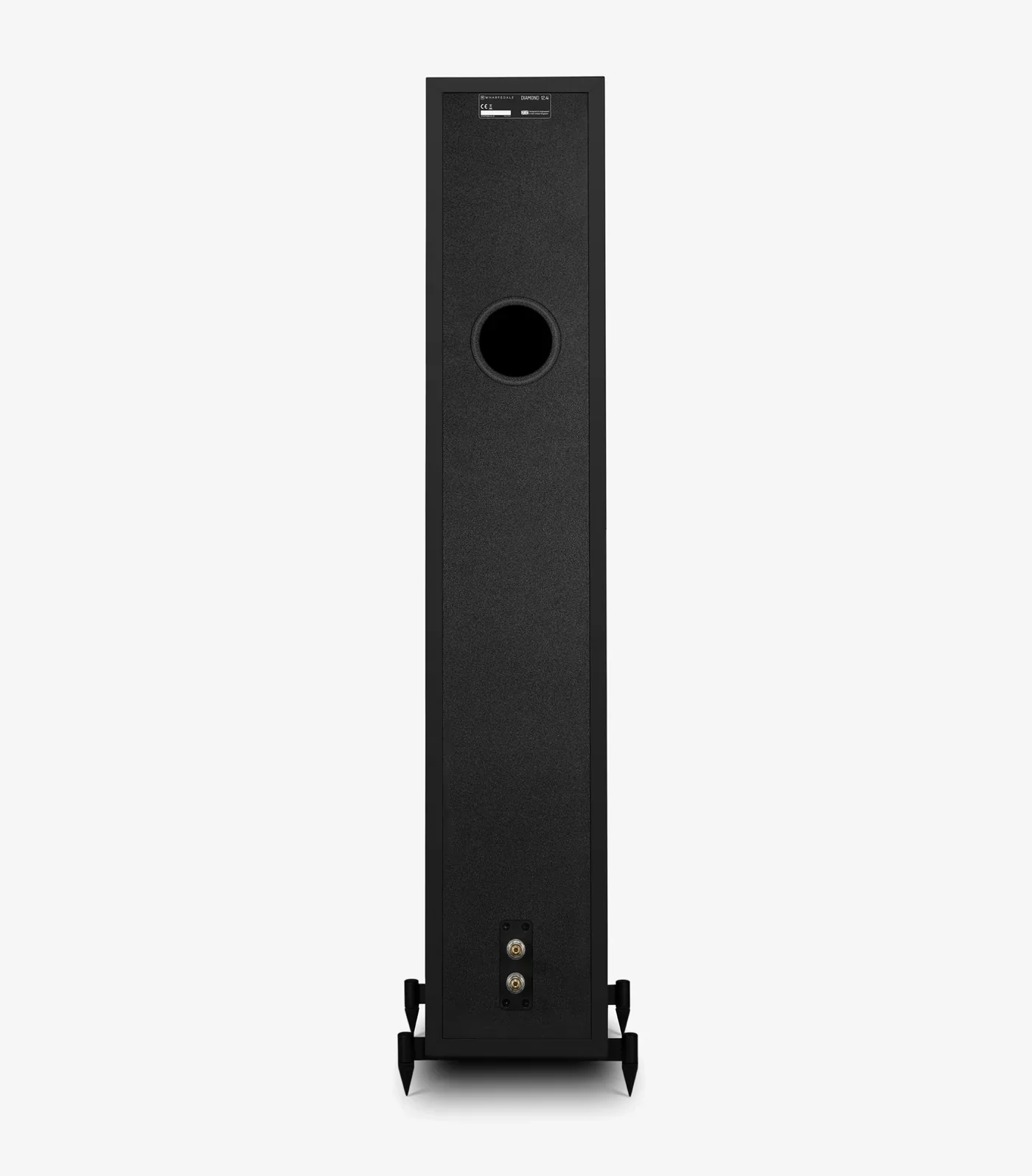 Wharfedale Diamond 12.4i Floorstanding Speakers Pair - Black - Image 5