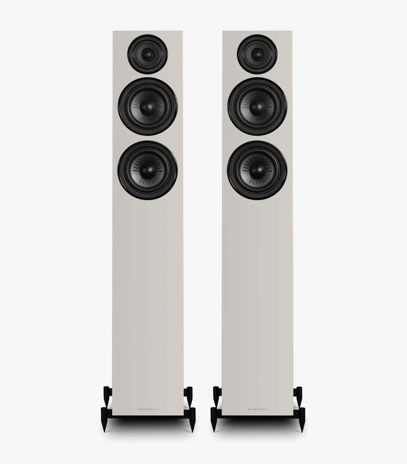 Wharfedale Diamond 12.4i Floorstanding Speakers Pair - Grey - Image 2