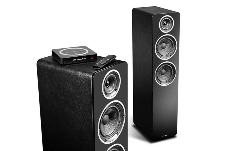 Wharfedale Diamond A2 Active Speakers in Black - Image 4