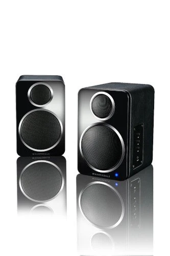 Wharfedale DS-2 Wireless speaker Pair in Black - Image 2