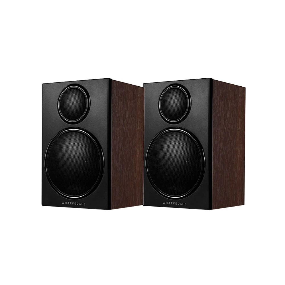 Wharfedale DX-3 Satellite Speakers Pair Walnut - Image 2