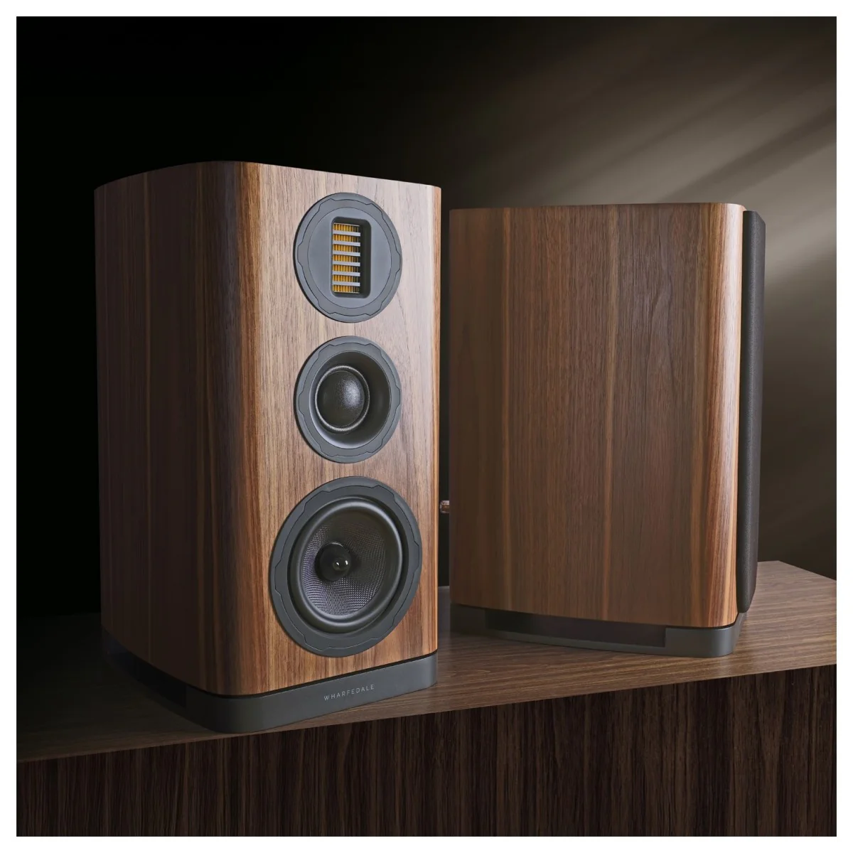 Wharfedale EVO 5.2 Bookshelf Speakers Pair Walnut - Image 13