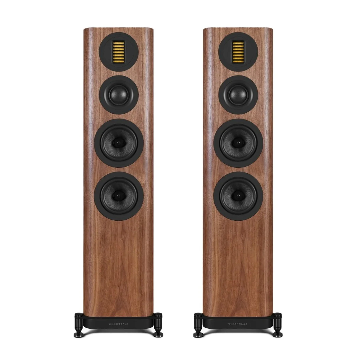 Wharfedale EVO 5.3 Floorstanding Speakers Pair Walnut - Image 2