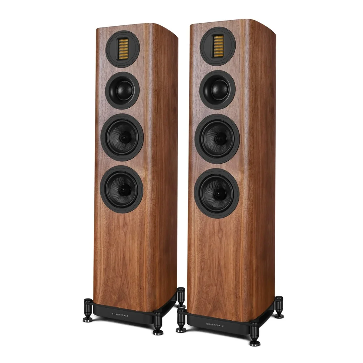 Wharfedale EVO 5.3 Floorstanding Speakers Pair Walnut - Image 3