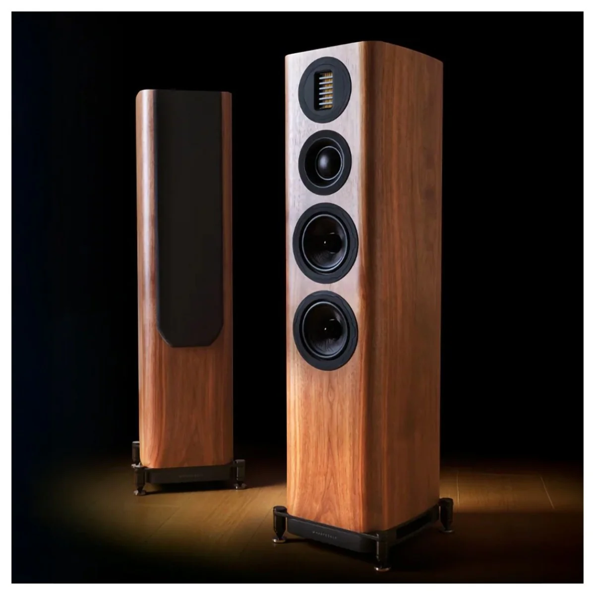 Wharfedale EVO 5.3 Floorstanding Speakers Pair Walnut - Image 7