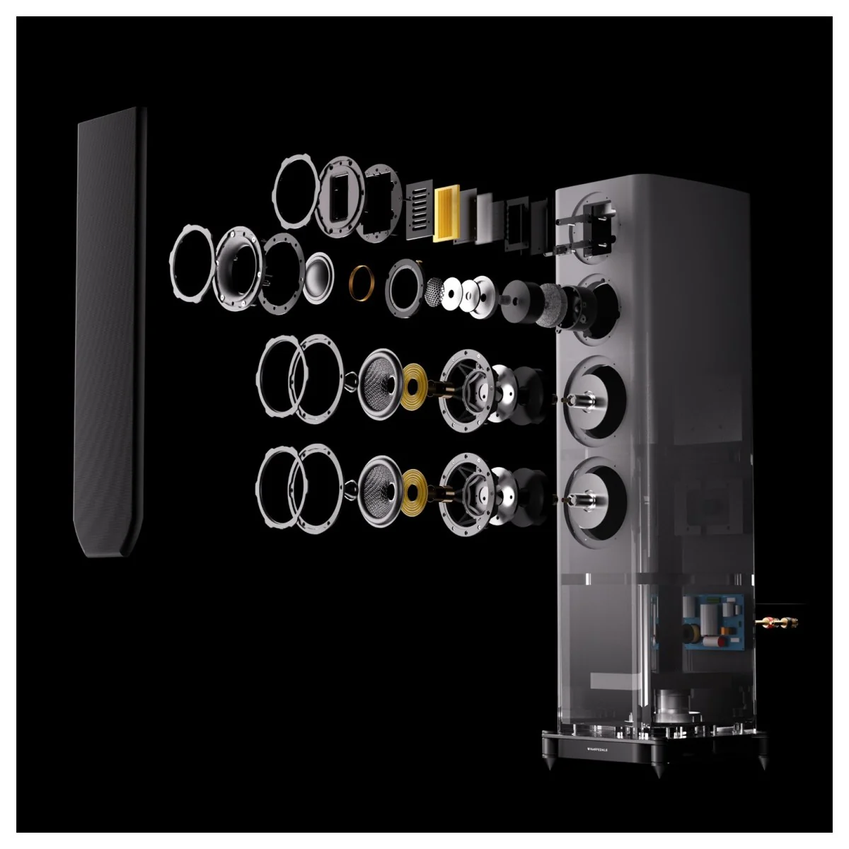 Wharfedale EVO 5.4 Floorstanding Speakers Pair Walnut - Image 14