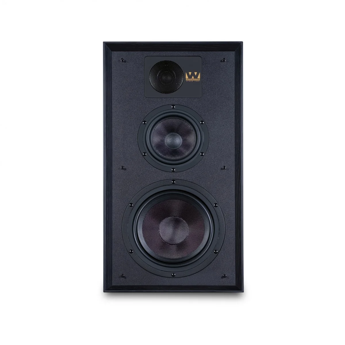 Wharfedale Linton Heritage Standmount Bookshelf Speakers Pair - Black Oak - Image 3