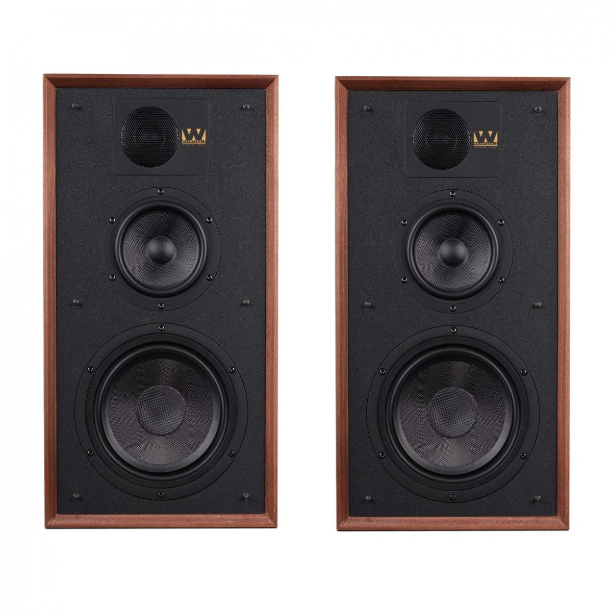 Wharfedale Linton Heritage Standmount Speakers with Matching Stands - Walnut - Image 3