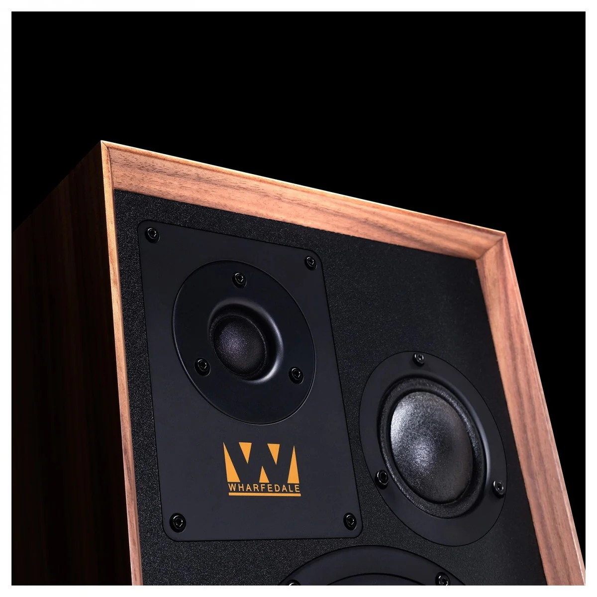 Wharfedale Super Denton Heritage Standmount Bookshelf Speakers Pair - Walnut - Image 8