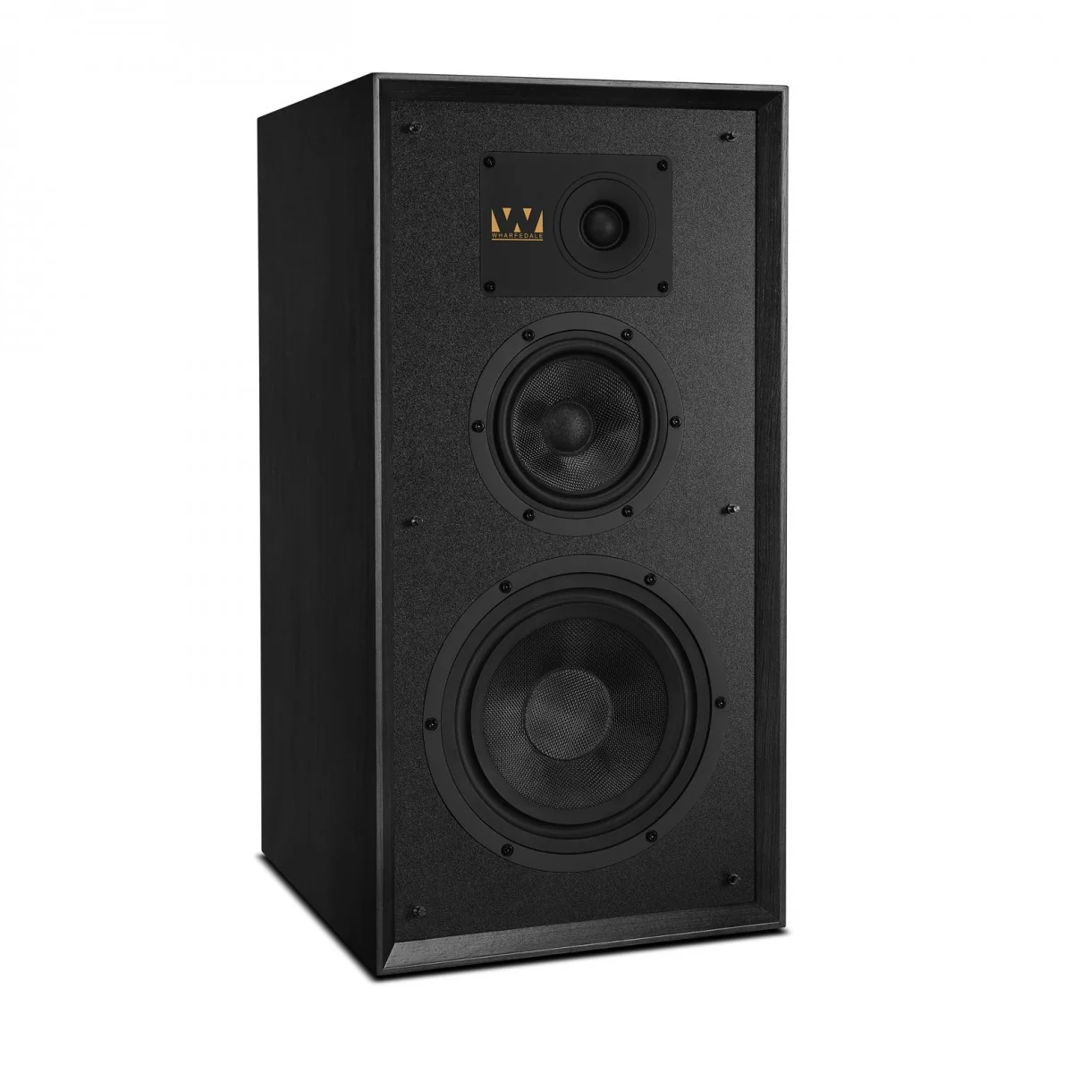 Wharfedale Super Linton Heritage Standmount Bookshelf Speakers Pair - Black Oak - Image 5
