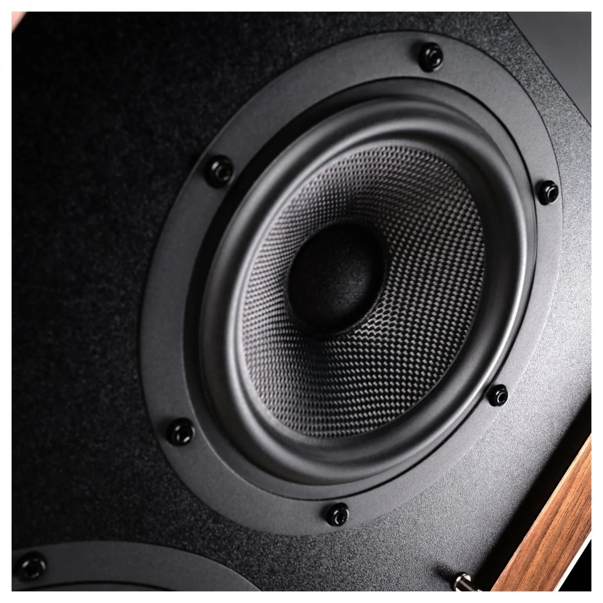 Wharfedale Super Linton Heritage Standmount Bookshelf Speakers Pair - Mahogany - Image 7