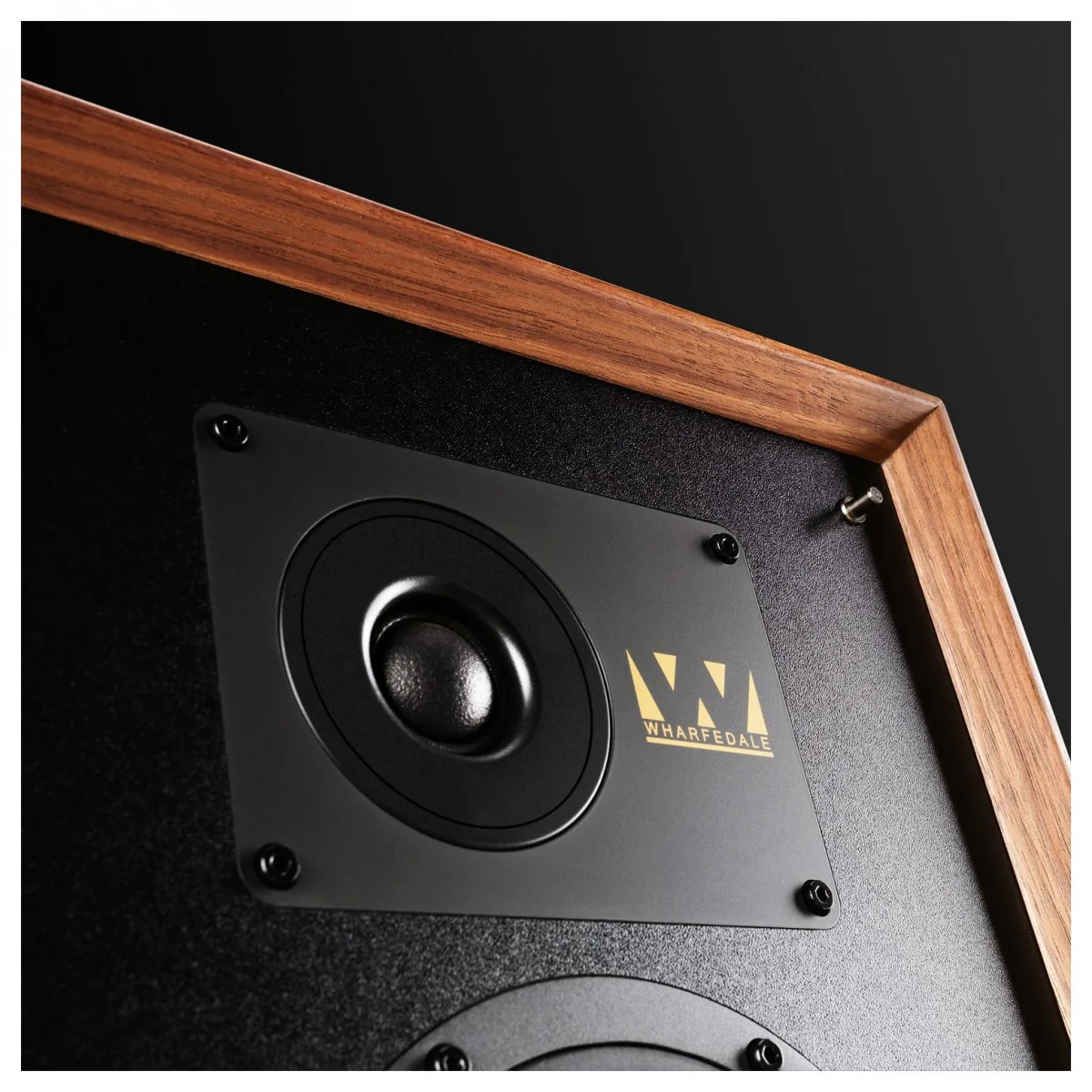 Wharfedale Super Linton Heritage Standmount Bookshelf Speakers Pair - Mahogany - Image 8