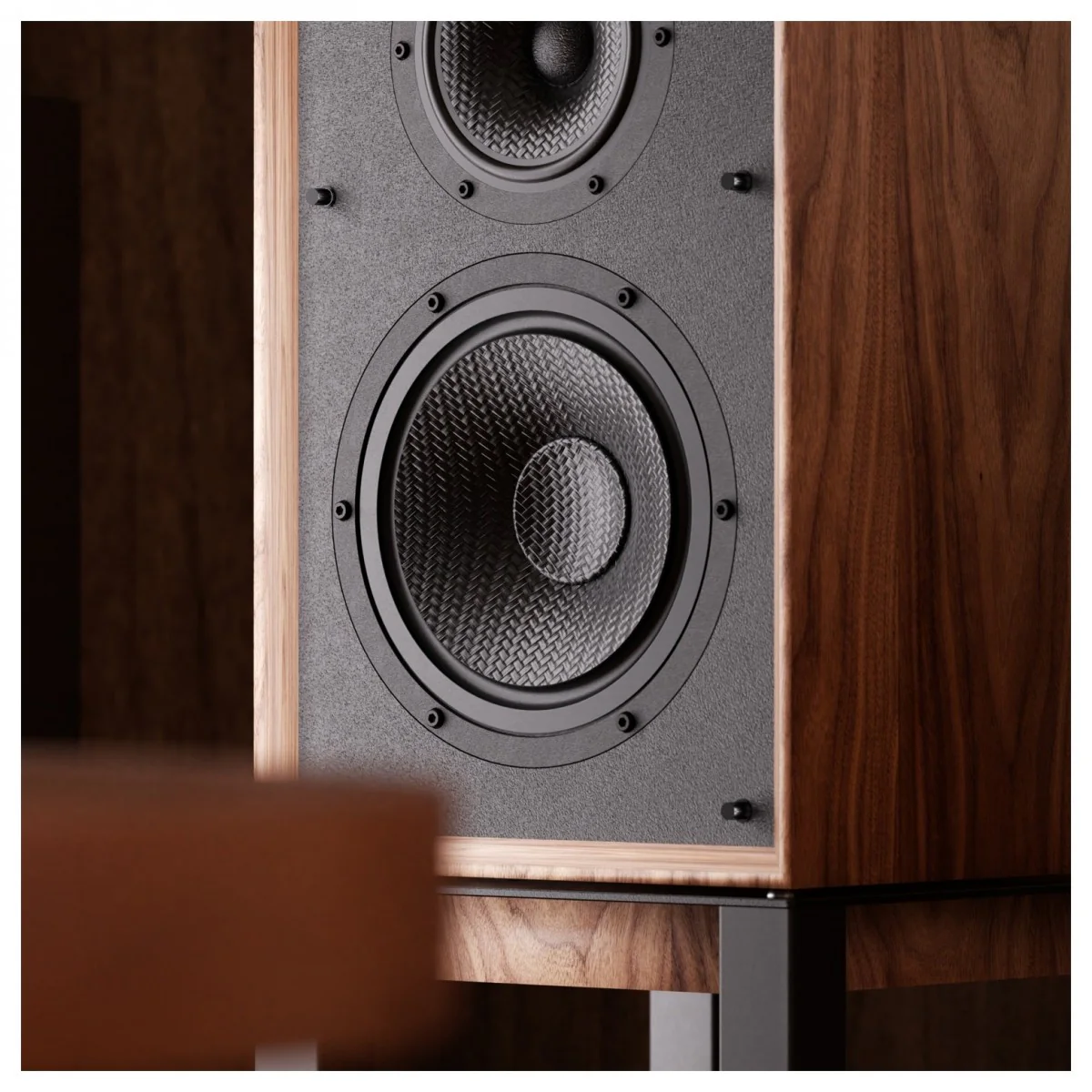 Wharfedale Super Linton Heritage Standmount Speakers with Matching Stands - Walnut - Image 10
