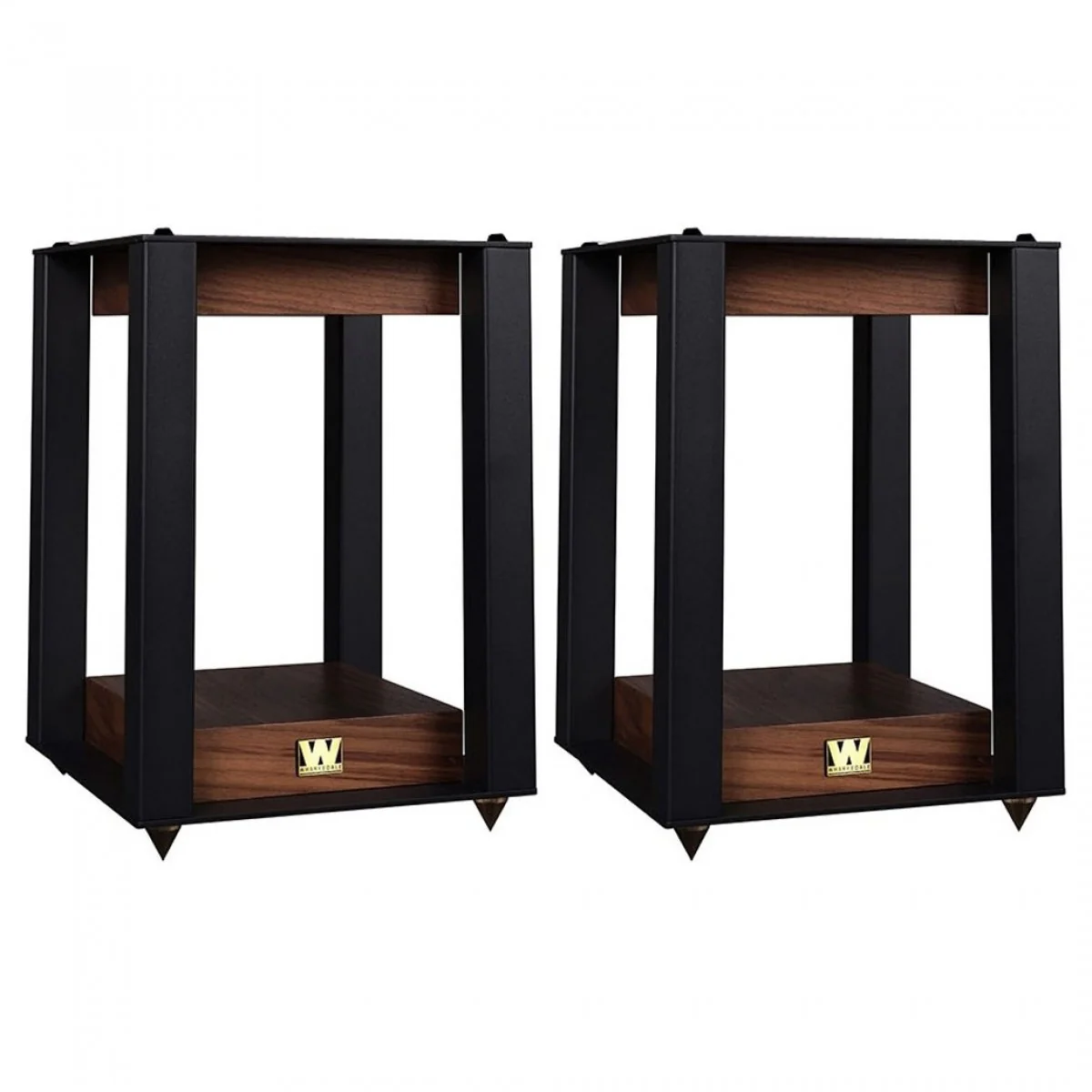 Wharfedale Super Linton Heritage Standmount Speakers with Matching Stands - Walnut - Image 3