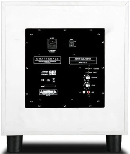 Wharfedale SW10 Subwoofer in White - Image 4