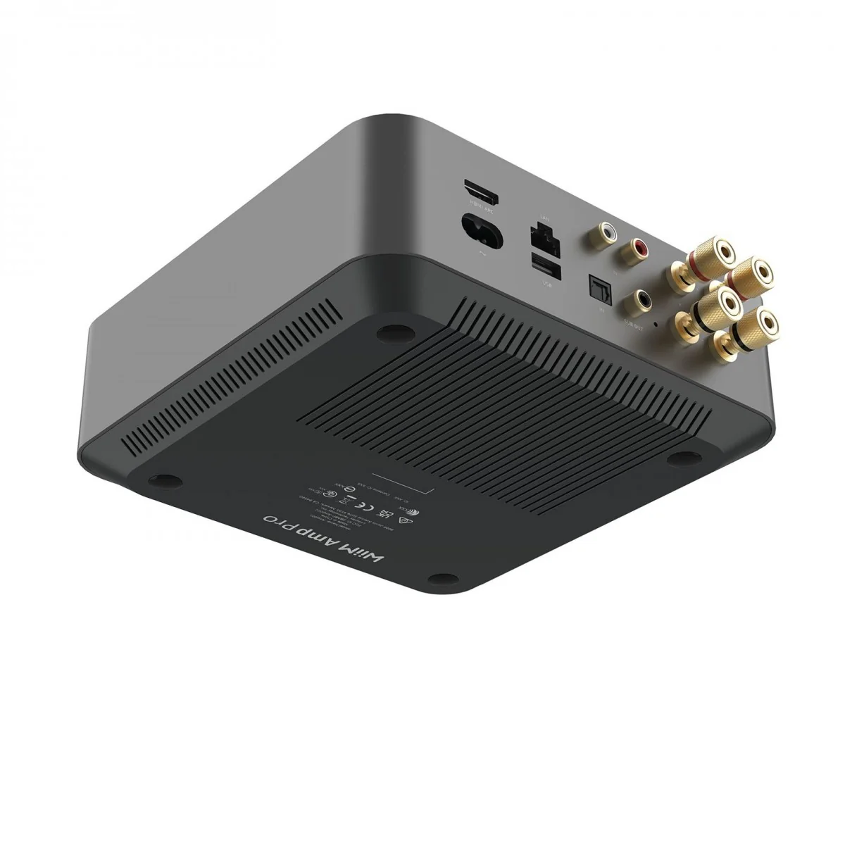 WiiM Amp Pro Streaming Stereo Amplifier Space Grey - Image 5