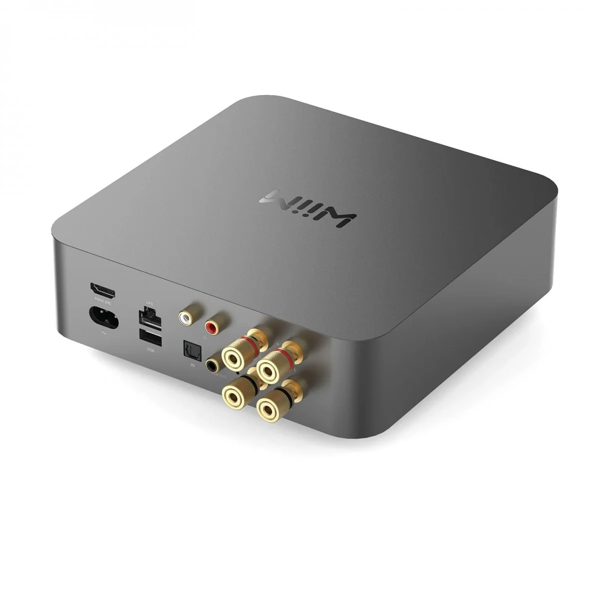 WiiM Amp Pro Streaming Stereo Amplifier Space Grey - Image 6