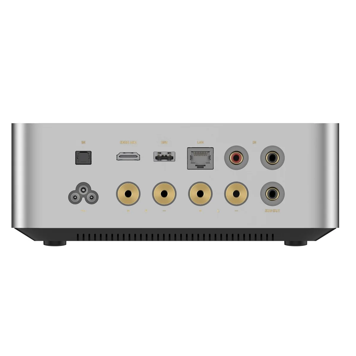 WiiM AMP ULTRA 100W High-Performance Streaming Amplifier Silver - Image 3