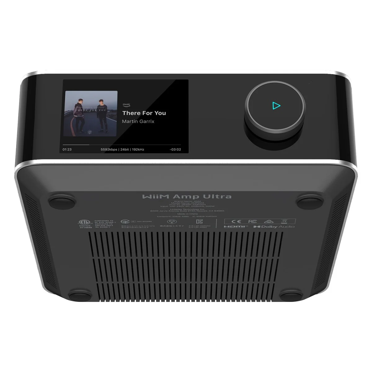 WiiM AMP ULTRA 100W High-Performance Streaming Amplifier Silver - Image 8