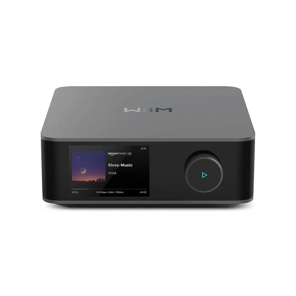 WiiM AMP ULTRA 100W High-Performance Streaming Amplifier Space Grey