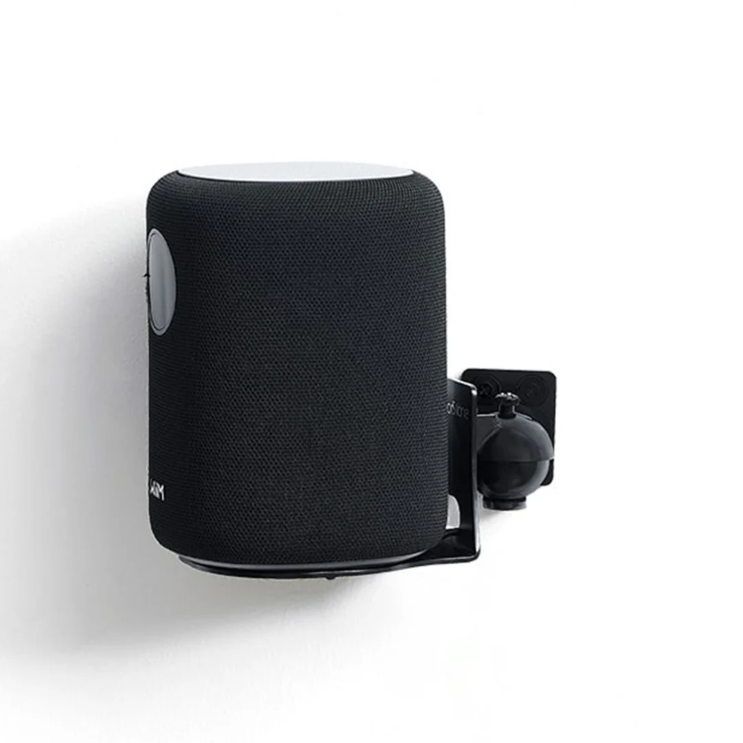 WiiM Premium NorStone Wall mount for WiiM Sound Speaker (Single) - Black - Image 4
