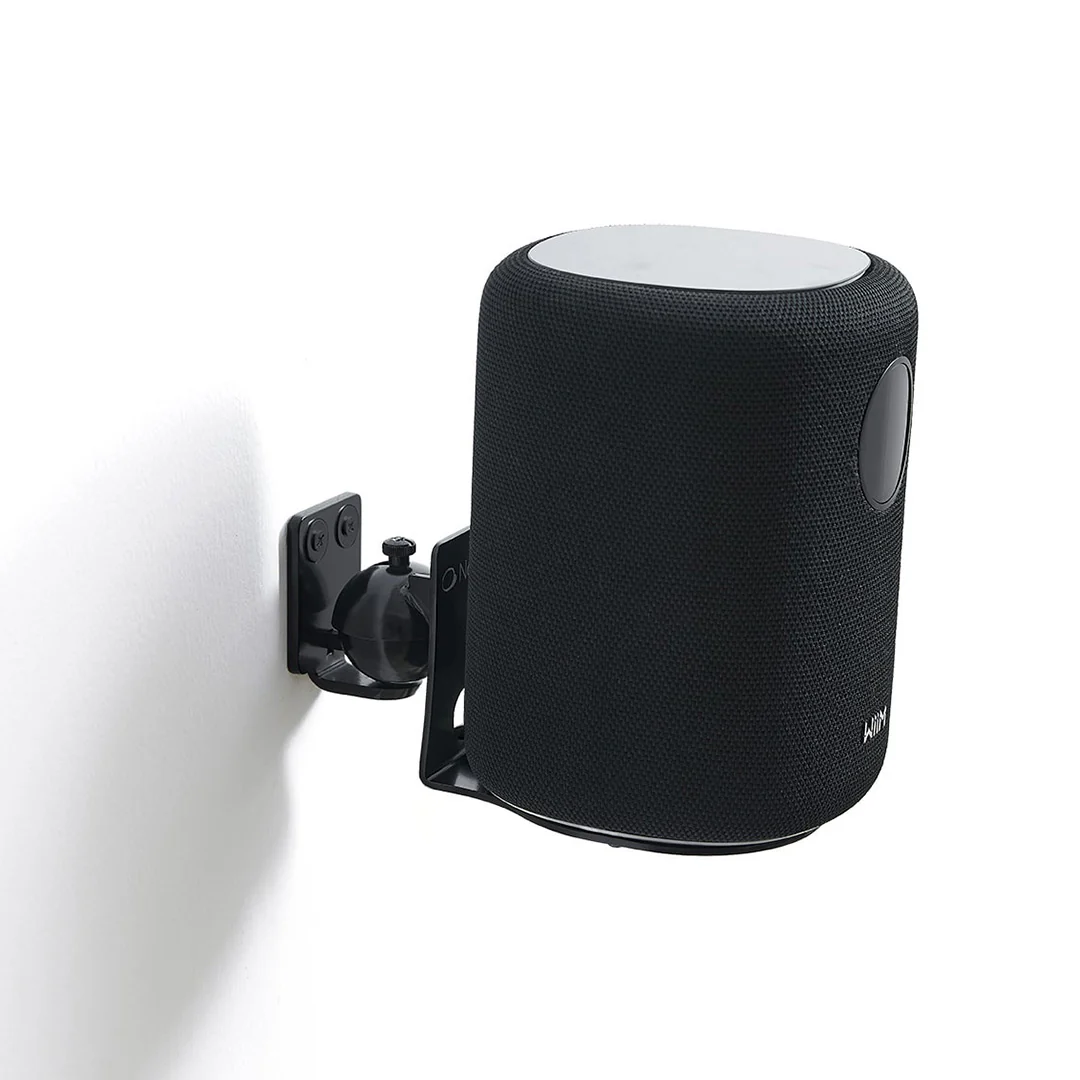 WiiM Premium NorStone Wall mount for WiiM Sound Speaker (Single) - Black - Image 5