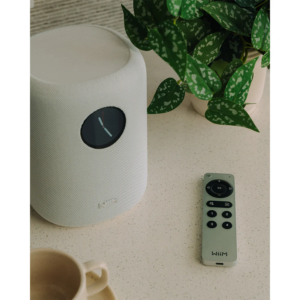 WiiM SOUND Wireless Multiroom Smart Speaker with Display - White - Image 5