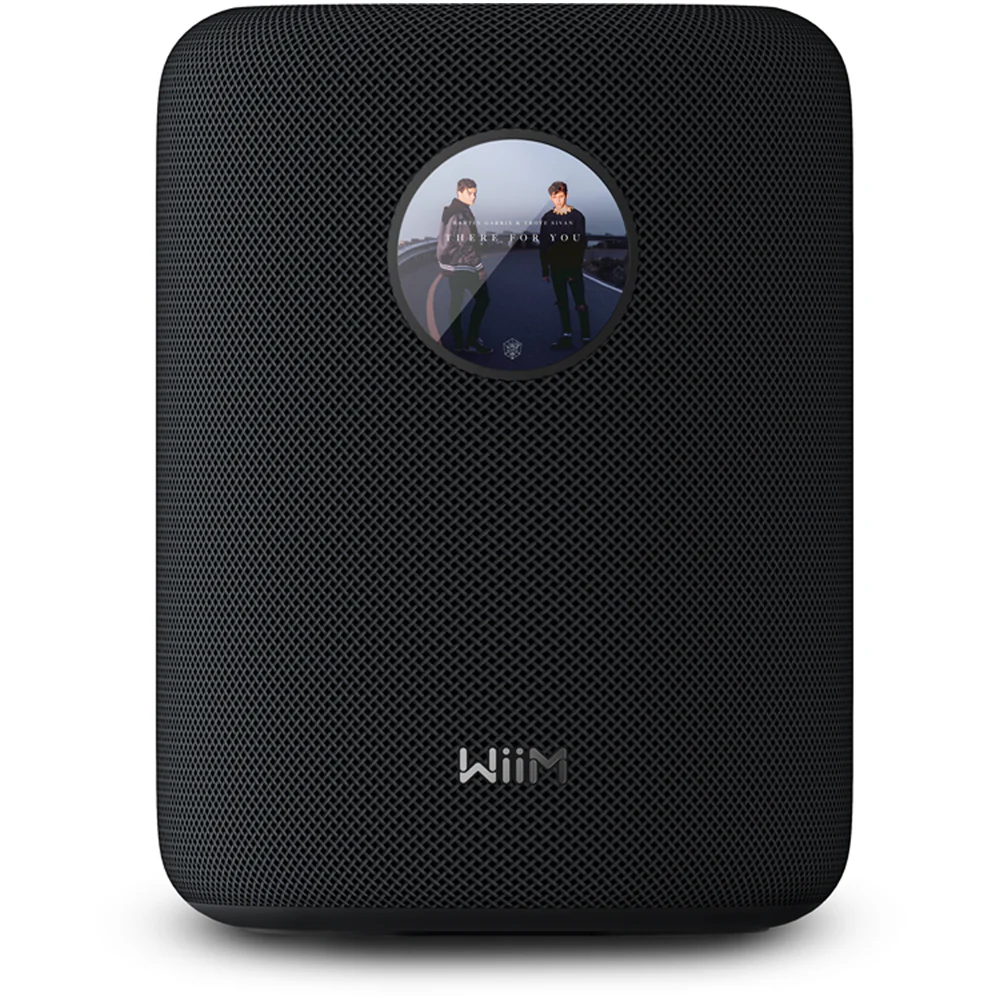 WiiM SOUND Wireless Multiroom Smart Speaker PAIR with Display - Black - Image 2