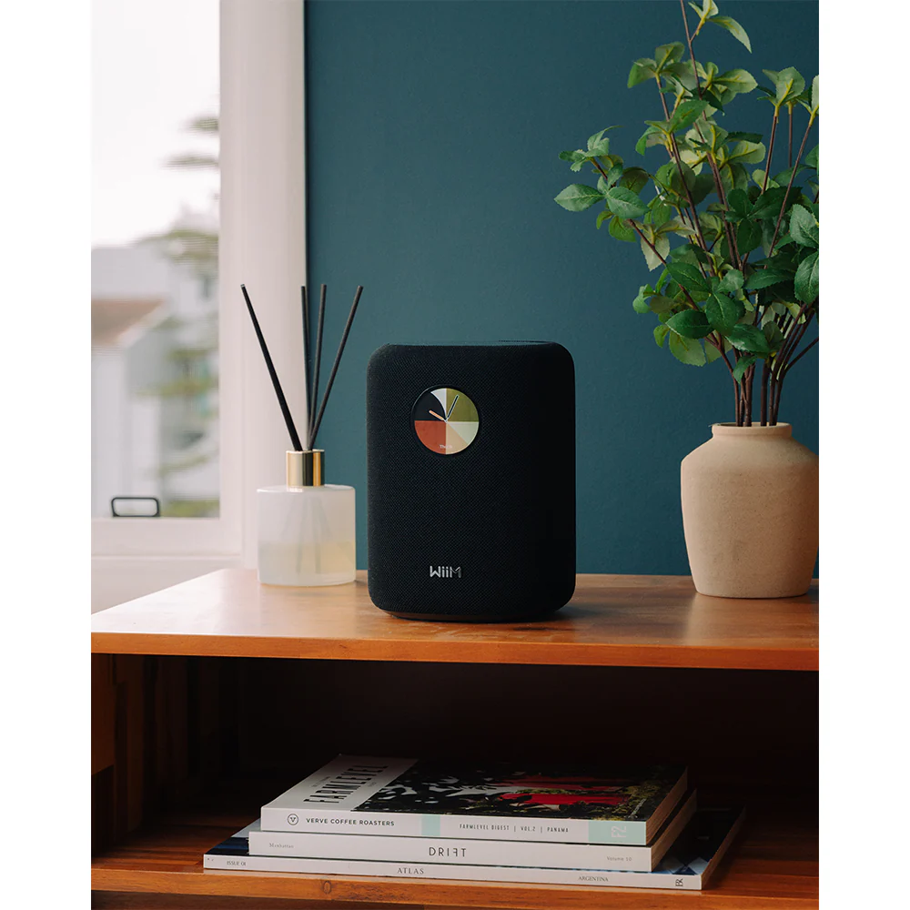 WiiM SOUND Wireless Multiroom Smart Speaker PAIR with Display - Black - Image 6