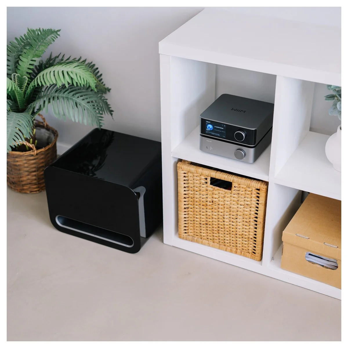 WiiM Sub Pro 8 Inch 250W Wireless Smart Subwoofer with Wi-Fi & Bluetooth - Black - Image 14