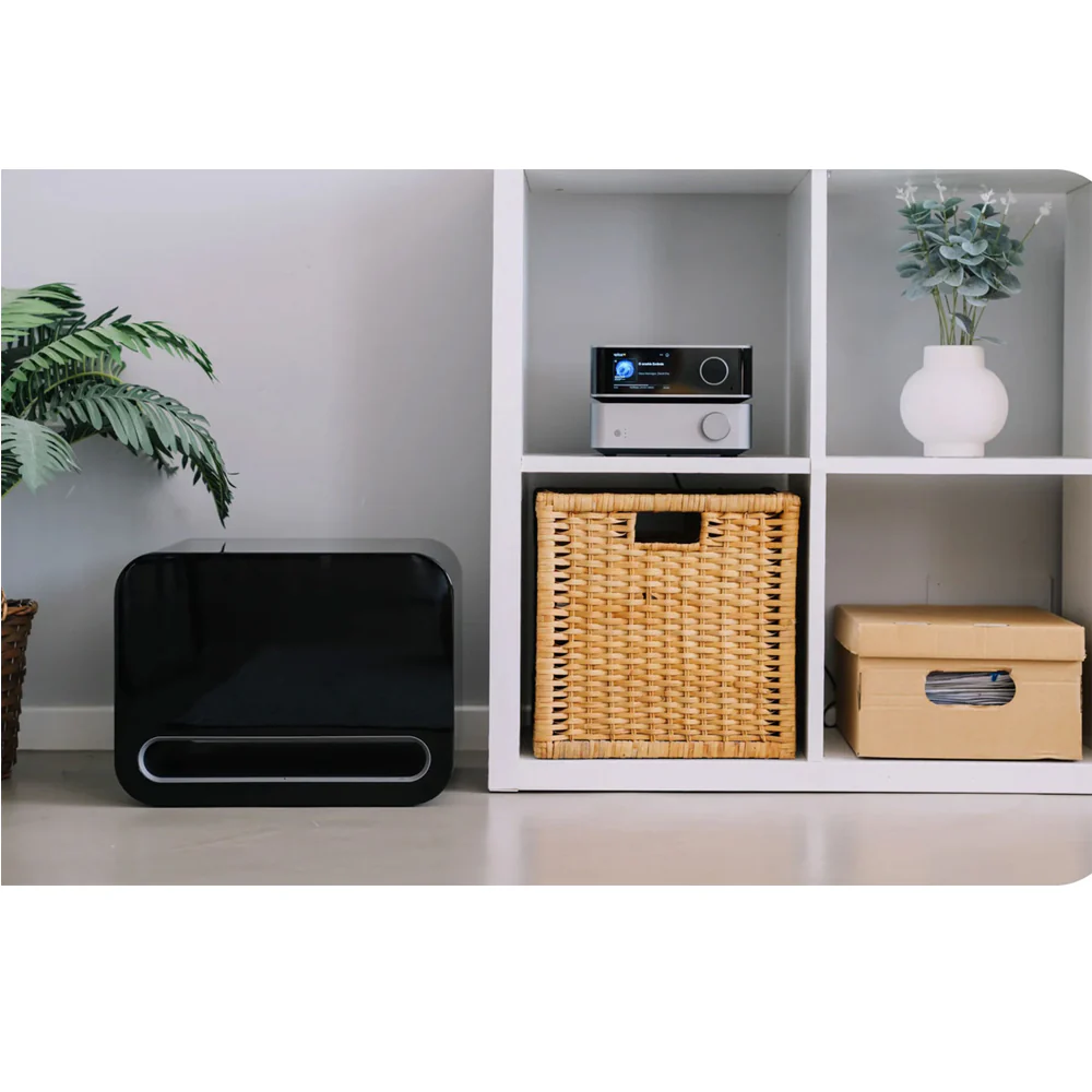 WiiM Sub Pro 8 Inch 250W Wireless Smart Subwoofer with Wi-Fi & Bluetooth - Black - Image 18