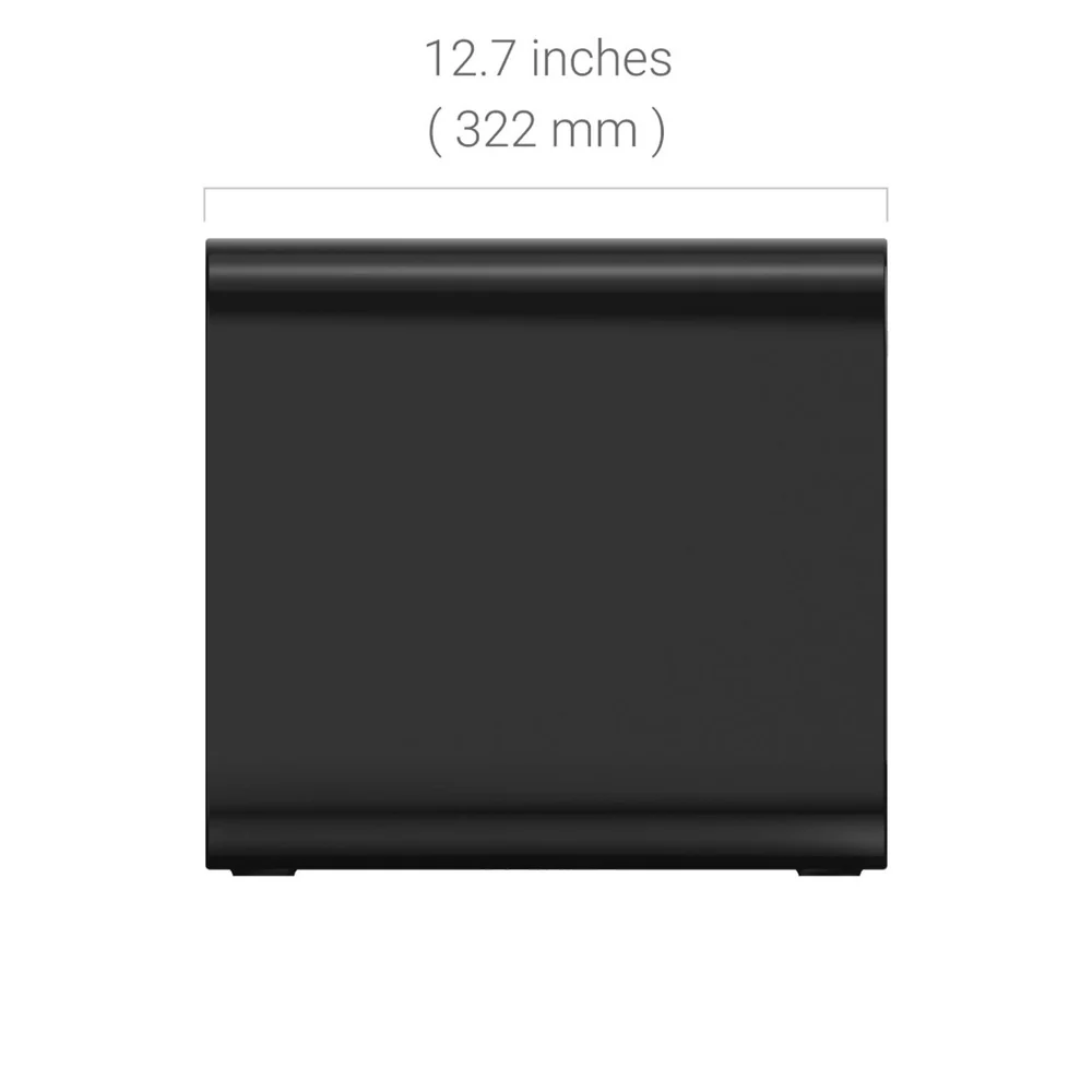 WiiM Sub Pro 8 Inch 250W Wireless Smart Subwoofer with Wi-Fi & Bluetooth - Black - Image 9
