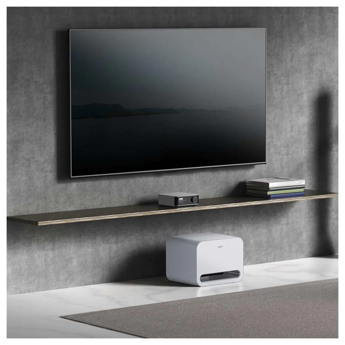 WiiM Sub Pro 8 Inch 250W Wireless Smart Subwoofer with Wi-Fi & Bluetooth - White - Image 7