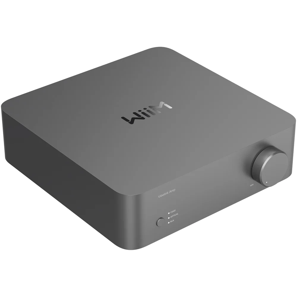 WiiM Vibelink Amp High-Performance Stereo Amplifier Space Grey - Image 2