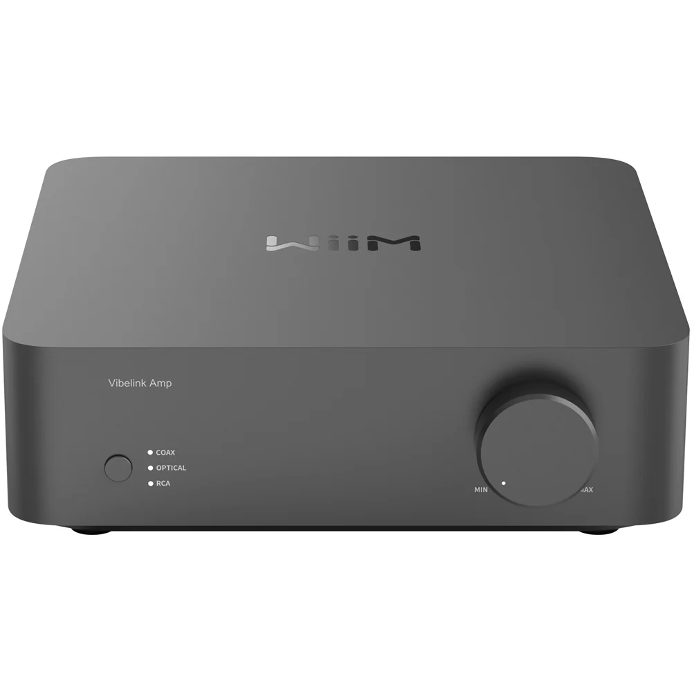 WiiM Vibelink Amp High-Performance Stereo Amplifier with ULTRA Music Streamer Space Grey - Image 2