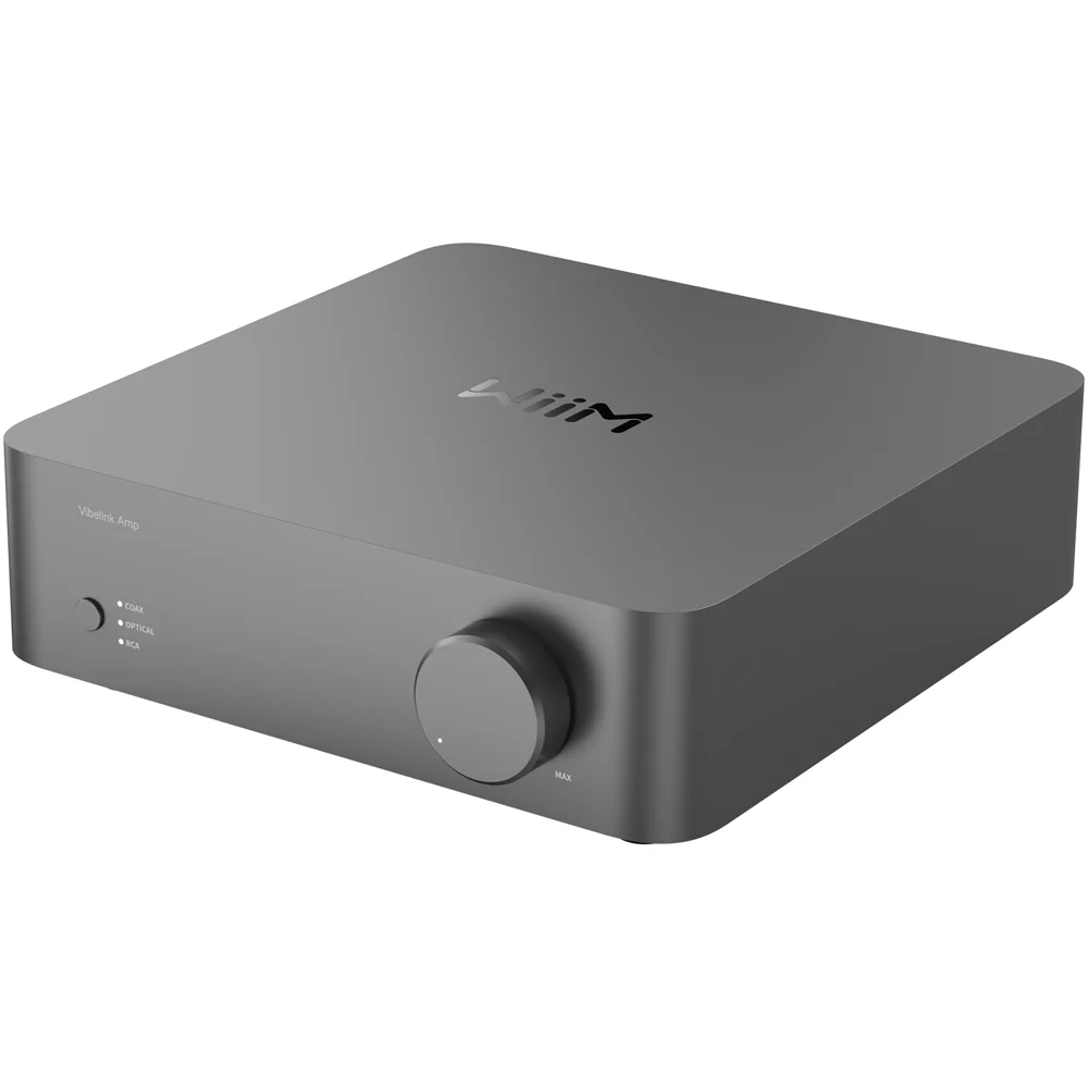 WiiM Vibelink Stereo Amplifier with Ultra Music Streamer Space Grey and Klipsch R-60M Speakers HiFi Bundle - Image 2